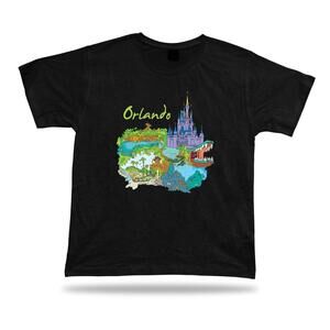 Orland Walt Disney World Magic Kingdom Universal Orlando Epcot Tshirt Tee Gift